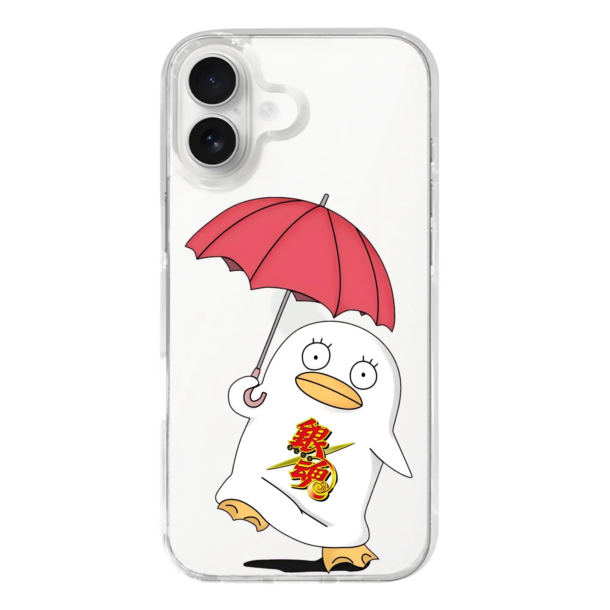 銀魂 グッズ エリザベス - iPhone 17シリーズ 透明スマホケース – 薄型・耐衝撃・精密フィット保護カバー